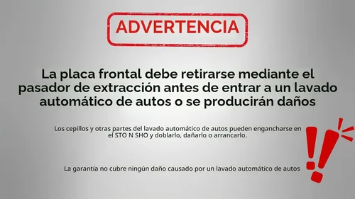 Vista 7 de STO N SHO Soporte de matrícula frontal compatible con Cadillac Escalade 2021-2024 excepto el modelo V, no es compatible con 2025