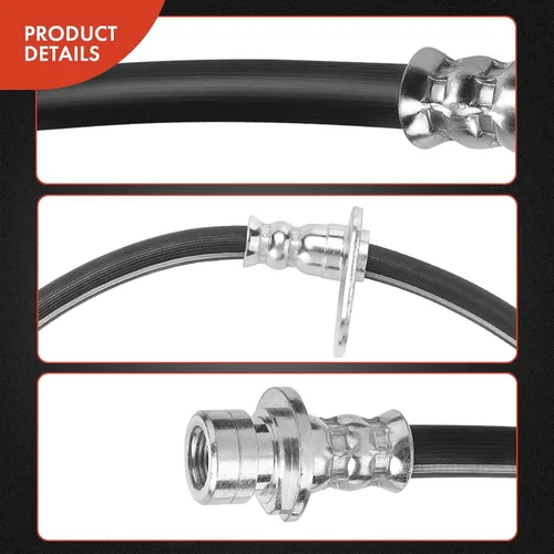 Vista 5 de A-Premium Manguera hidráulica del freno del pasajero trasero compatible con modelos seleccionados de Honda - Accord 2003 2004 2005 2006 2007 2.4L