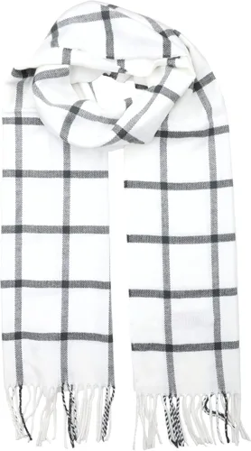 Vista 85 de Bufanda de invierno Achillea suave y cálida, de tartán, a cuadros, de cachemira, unisex