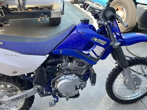 Vista 5 de Topteng Tanque de Gasolina Azul para Yamaha TTR125 TTR 125 2000 2001 2002 2003 2004 2005 2006 2007