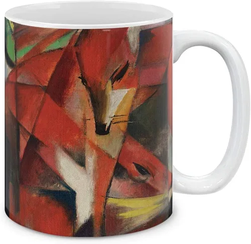 Vista 8 de MUGBREW Classic Art - Taza de café de cerámica de almendra Vincent Van Gogh, 11 onzas