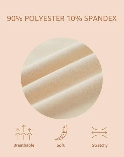 Vista 5 de INNERSY Conjunto de ropa interior térmica para mujer, ultra suave, capa base larga para clima frío