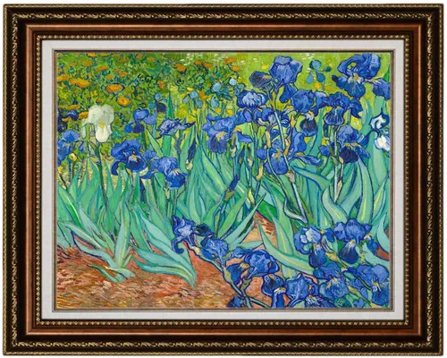 Vista 42 de ELITEAART- La noche estrellada por Vincent Van Gogh, pintura al óleo, reproducción de pintura al óleo, impresión en lienzo giclée, tamaño marcado