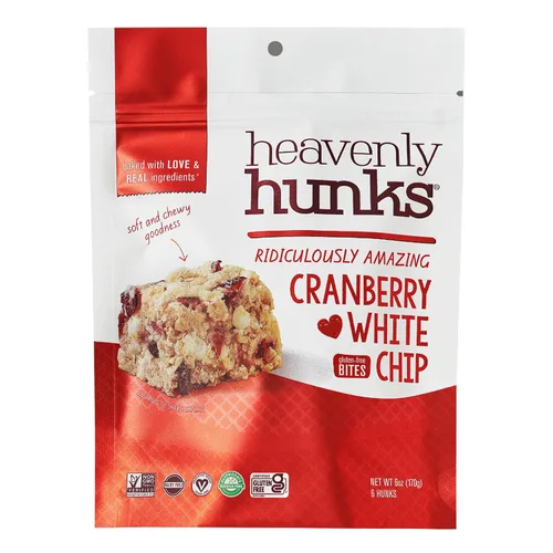 Vista 16 de Heavenly Hunks Soft-Baked Birthday Cake Oat Bites, Gluten Free, Vegan and Made with Real Ingredients
