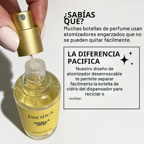 Vista 6 de Pacifica Perfume en aerosol French Lilac – Fragancia floral vegana limpia para mujeres, notas de lila recién cortadas y magnolia en polvo, aroma
