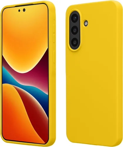 Vista 278 de kwmobile Funda Compatible con Samsung Galaxy A14 5G - Funda de teléfono de TPU y silicona con acabado suave - Verde Lima