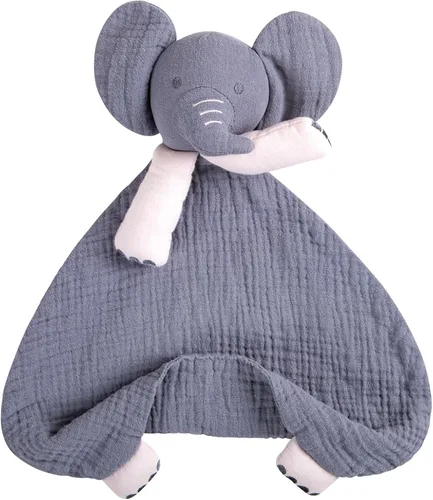 Vista 18 de lulumoon Manta de seguridad de oso para bebés: muselina agradable para la piel, ideal para viajes y guarderías, regalo para recién nacidos para baby