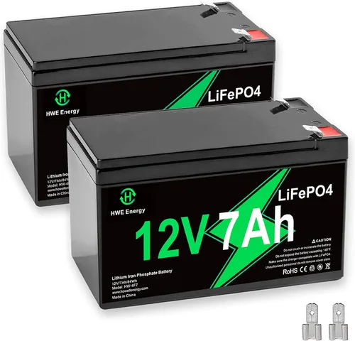 Vista 11 de Batería de litio recargable de 12 V 5 Ah, más de 4000 ciclo profundo LiFePO4 12 voltios 5 amperios batería de repuesto para Liftmaster 485LM