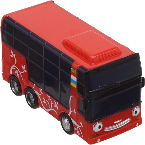 Vista 3 de Tayo The Little Bus Special Friends Set 1 – Regalos de Navidad y cumpleaños para niños, ¡compatible con sets de juego grandes! Incluye los populares