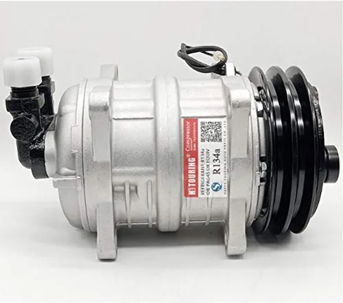 Vista 6 de SAE-J639 20-45011 2521152 435-55011 488-45011 10045011 58621 Z0006347A Compresor A/C para TM15 RV Freightliner FC70 FS65 FL50