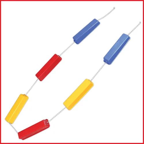 Vista 7 de Learning Advantage 7066. Set de troncos para caminar.