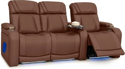 Vista 32 de Seatcraft Caliente Asiento de cine en casa Tabaco Sillón Individual