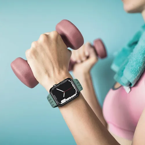 Vista 5 de Compatible con Apple Watch Band de 1.496 pulgadas, 1.575 pulgadas, 1.614 pulgadas, 1.654 pulgadas, 1.732 pulgadas, 1.772 pulgadas, S/M M/L, correas