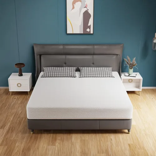 Vista 24 de PayLessHere Colchón individual 5 pulgadas Espuma viscoelástica con gel de té verde Sensación medianamente firme Viene en una caja Con
