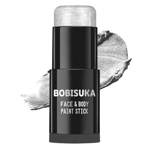 Vista 9 de BOBISUKA Barra de pintura negra para la cara y el cuerpo, palitos negros para deportes, béisbol, softbol, fútbol, kit de pintura negra