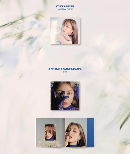 Vista 2 de TWICE JIHYO ZONE 1st Mini Album Version Folding poster on pack+Photocard+Polaroid+Sticker+Tracking Sealed