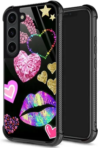 Vista 48 de ZHEGAILIAN Funda para Samsung Galaxy S23 Ultra, protección de grado militar, esquinas a prueba de golpes, funda antiarañazos para Samsung Galaxy S23