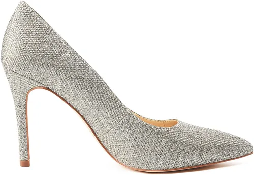 Vista 2 de JENN ARDOR Zapatos de tacón alto para mujer, con punta cerrada, de aguja, clásico, para oficina, boda, boda, sexy, para baile de graduación