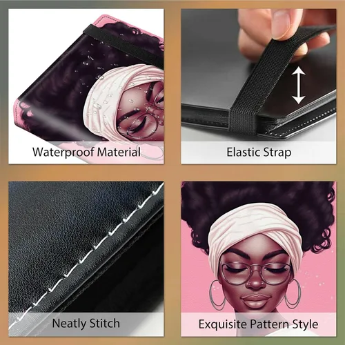 Vista 3 de Carpeta para tarjetas intercambiables, 4 bolsillos para tarjetas intercambiables, 160 bolsillos de doble cara, funda para tarjetas de tamaño Mujeres