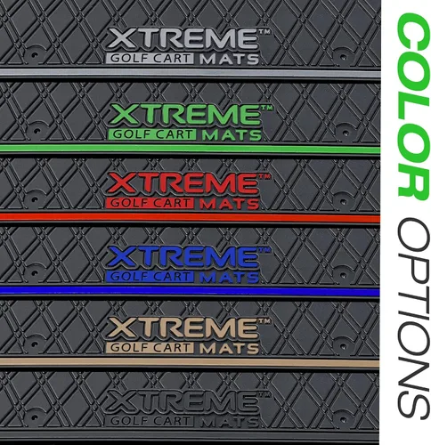 Vista 7 de Xtreme Mats Club Car DS - Tapete para carrito de golf, cobertura completa, para modelos Club Car DS (1982-2013) y Villager (1982-2018), color negro