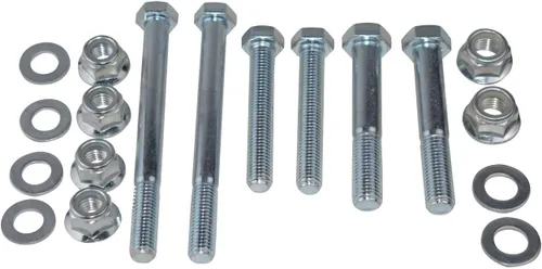 Vista 6 de Kit de tornillos de leva y accesorios de brazos de control delantero compatible con Dodge Ram 4x4 1500, 2500 y 3500 Truck 2003-2009