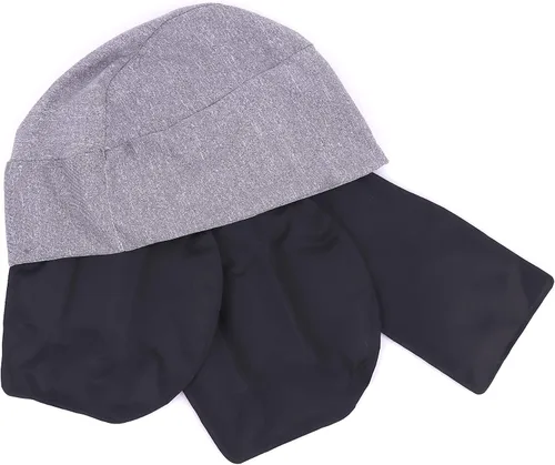 Vista 2 de FOMI Care - Gorro de hielo con cobertura completa de gel para migraña, tapa fría craneal, paquete de recuperación de quimioterapia y dolor de cabeza