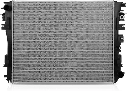 Vista 24 de SCITOO Conjunto de radiador de aluminio refrigerante del motor para 1986-1994 para Nissan D21 2.4L 3.0L 1987 para Nissan para Pathfinder 2.4L
