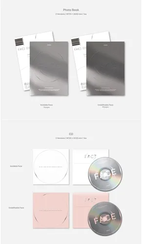 Vista 3 de [+Regalo Weverso] JIMIN Álbum Solo FACE Circle of Resonance (SET + Weverse albums ver.)