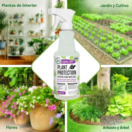 Vista 2 de Mighty Mint Spray de protección vegetal de aceite de menta, 16 onzas
