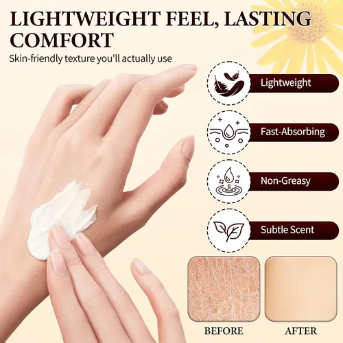 Vista 3 de 2 piezas de crema nerviosa, loción neuropatía con árnica, calmante natural para articulaciones, nutrición diaria para rodilla, manos, pies y piernas