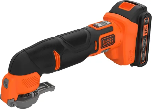 Vista 3 de BLACK+DECKER Multiherramienta de 20 V máximo, kit de herramientas oscilantes, 6 velocidades, cambio rápido de hoja para necesidades
