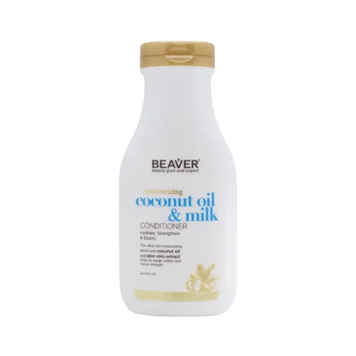 Vista 3 de BEAVER Champú Hidratante Aceite de Coco y Leche 24.7 fl oz