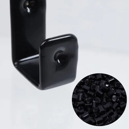 Vista 5 de Geesatis 2 ganchos para escalera de cama, ganchos en forma de J, de metal resistente recubierto de PVC para decoración de cama, herramienta