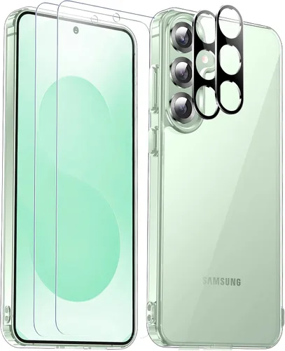 Vista 15 de SPIDERCASE Funda diseñada para Samsung Galaxy S25, [protección contra caídas de grado militar de 10 pies], paquete de 2