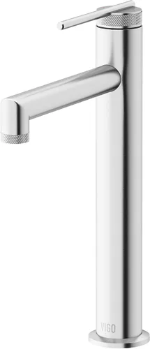Vista 19 de VIGO Sterling 7 '' H Grifo de baño de un solo orificio con mango en níquel cepillado-VG01049BN