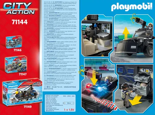 Vista 8 de Playmobil Unidad táctica - Vehículo todo terreno