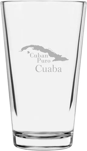 Vista 9 de Montecristo Cuban Cigar Temático Grabado 16oz Vaso de Pinta