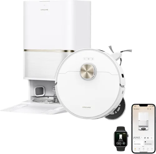 Vista 12 de dreame Aspiradora y trapeador robot L60 Ultra PE con reconocimiento de Blanco
