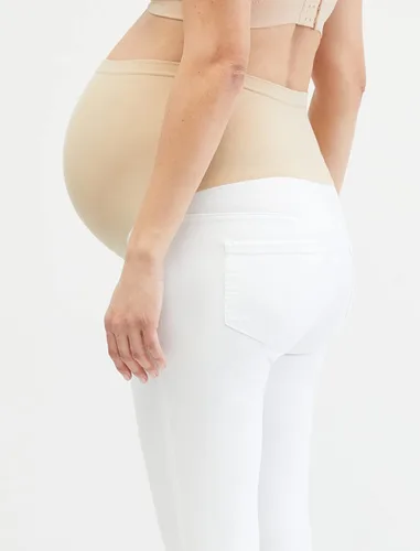 Vista 3 de Motherhood Maternity Women's Indigo Blue Super Stretch Secret Fit Belly Skinny Denim Jean