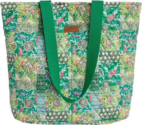 Vista 40 de Bolsas de compras Maison d' Hermine Bolsa de lona acolchada con bolsillos con cremallera Bolso pequeño reutilizable Bolsa de comestibles