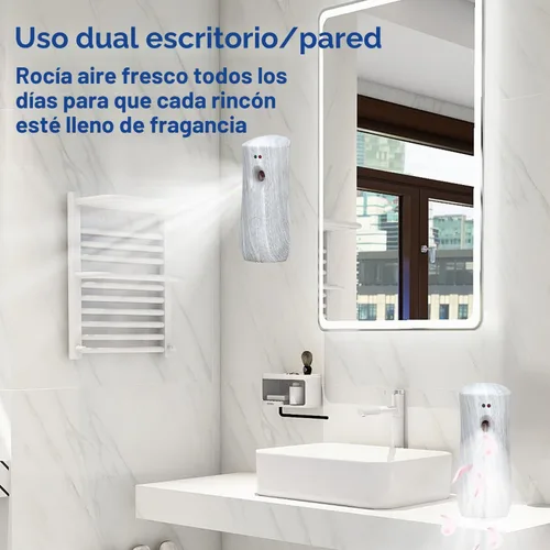 Vista 4 de Dispensador automático de ambientador en aerosol, BHW, paquete de 2, 1101