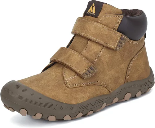 Vista 32 de Mishansha Botas de Senderismo para Niños Pequeños Niñas Niños Zapatos de Senderismo Resistentes al Agua Anti-Colisión Antideslizantes Atléticas