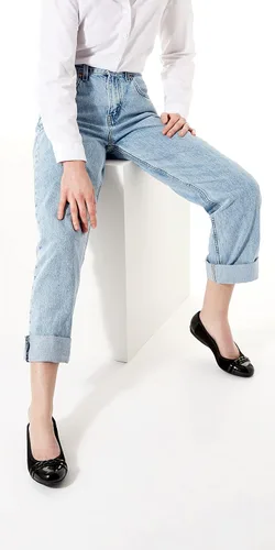 Vista 6 de XAPPEAL Faye - Zapatos planos de ballet con punta redonda para mujer