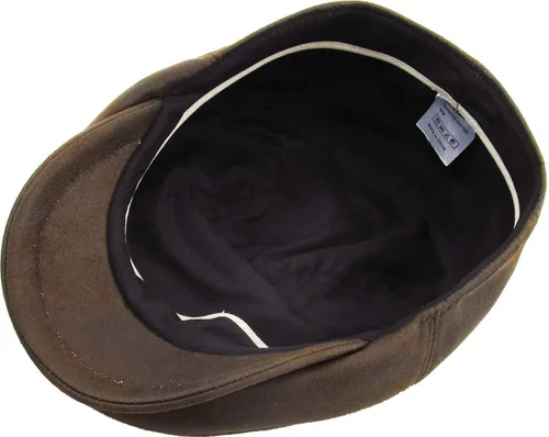 Vista 6 de Gatsby Ivy Collection Classic Newsboy Cabbie Applejack - Gorras de cuero