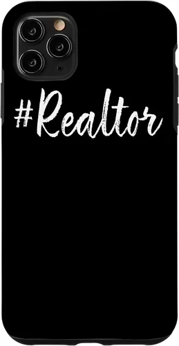Vista 13 de Hashtag Realtor Real Estate Agent Business Gifts Funny Quote Case for iPhone 17