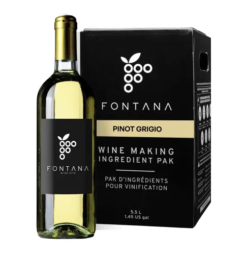 Vista 8 de Fontana Wine Kits – Kit sencillo para vinos de 28 días