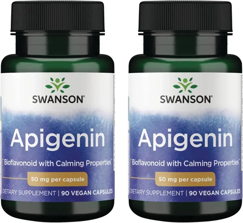 Vista 8 de Swanson Apigenina, 0.0018 oz, 90 cápsulas