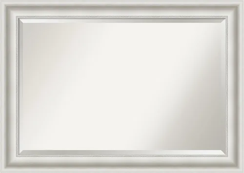 Vista 23 de Amanti Art Espejo de pared, espejo de marco negro para decoración de pared o para usar como espejo de baño para sobre el fregadero
