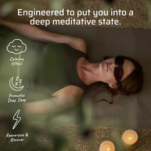 Vista 3 de TrueDark by Dave Asprey Twilights Red Lenses Block 99% Blue, Green & Violet Light for Night Use