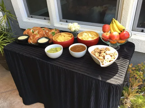 Vista 3 de The Folding Table Cloth 4 pies negro 24x48x29